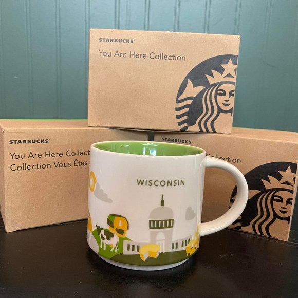 STARBUCKS "You are here collection" WISCONIN